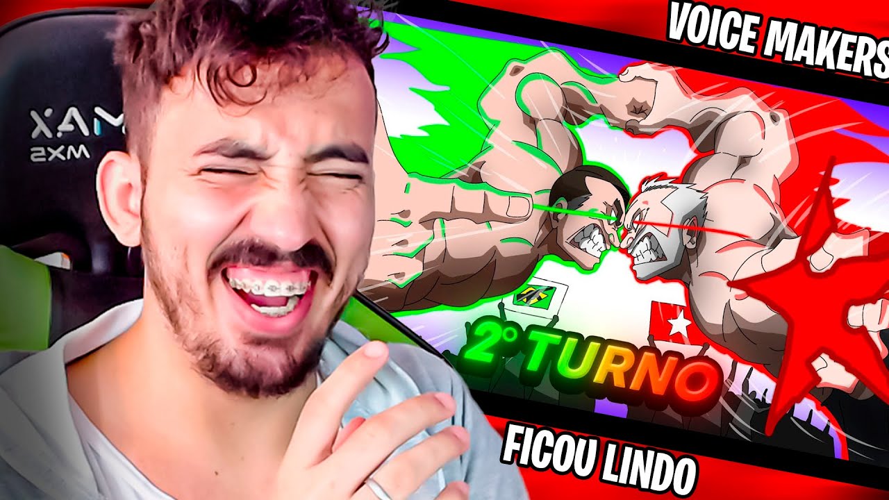 E SE LULA E BOLSONARO LUTASSEM USANDO 100% DE SEUS PODERES? - Voice Maker | Leozin React
