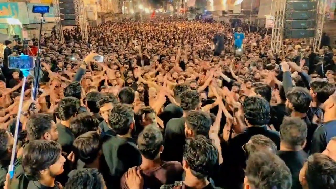 7 Rabi Ul Awal 1444 Ah ||  @ Qadam Gah Mola Ali as Hyderabad Sindh 2022