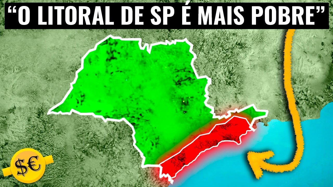 Por que o Interior de São Paulo é Muito Mais Rico que o Litoral?