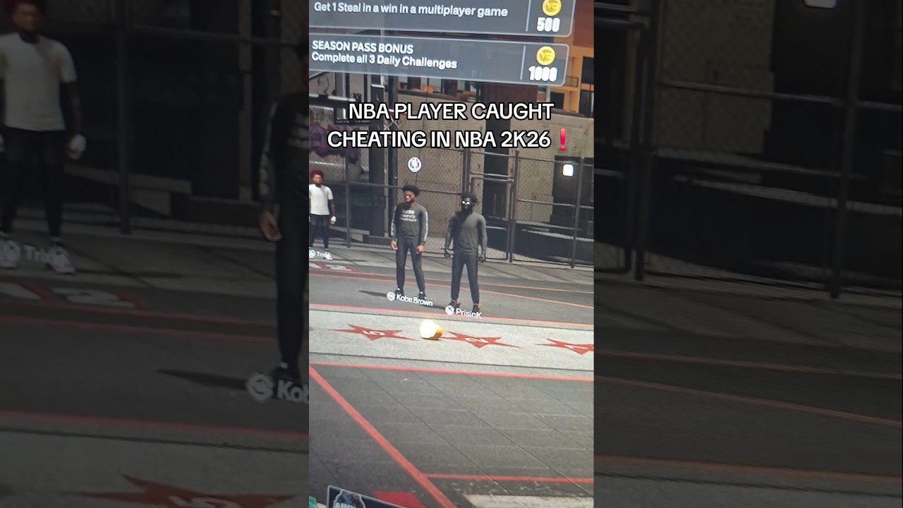 Игрок НБА пойман на читерстве в 2K26! Полное видео уже доступно! #2k26 #nba2k26 #titan #2k26cheat...