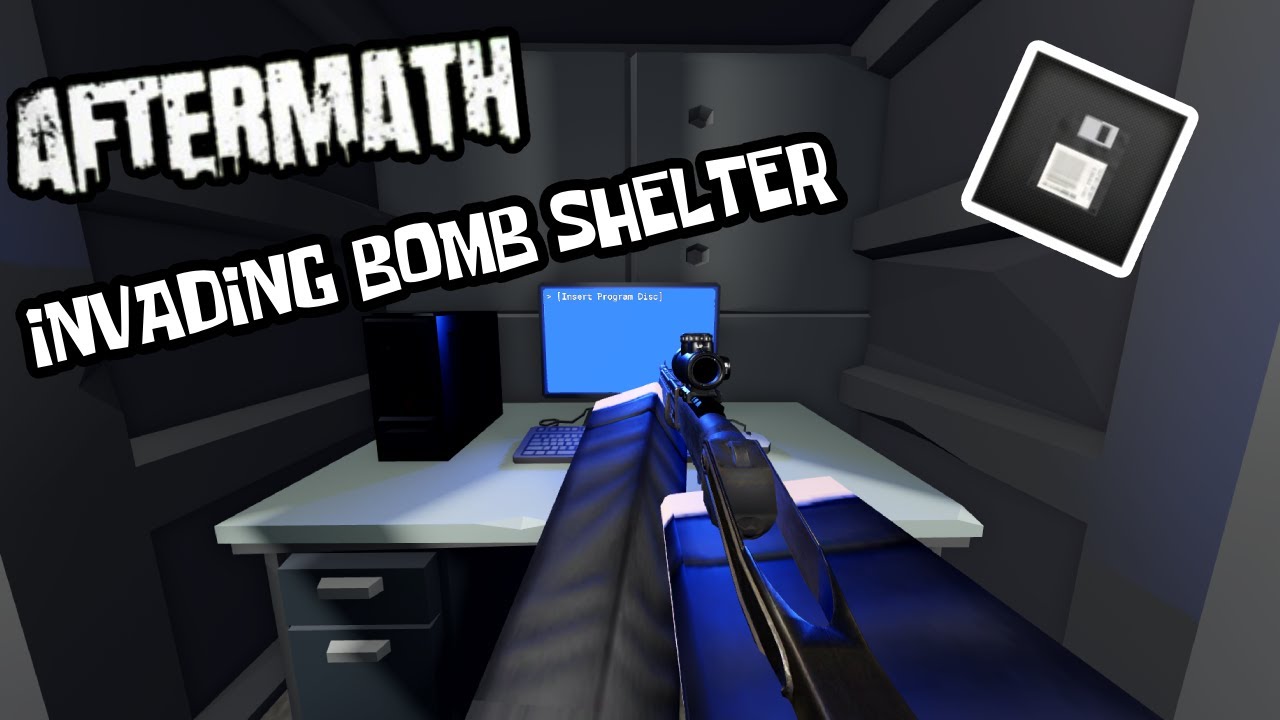 INVADING BOMBSHELTER (ROBLOX AFTERMATH)