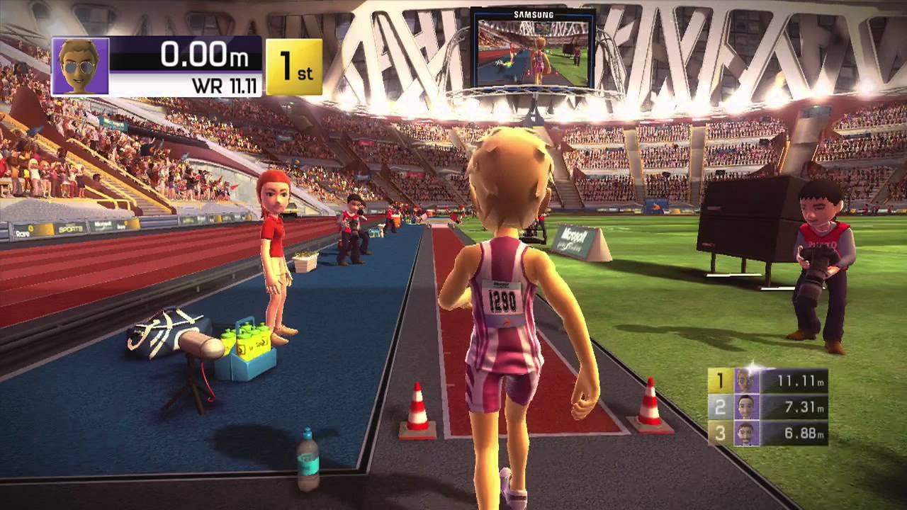 World Records!!! Kinect Sports Track and Field