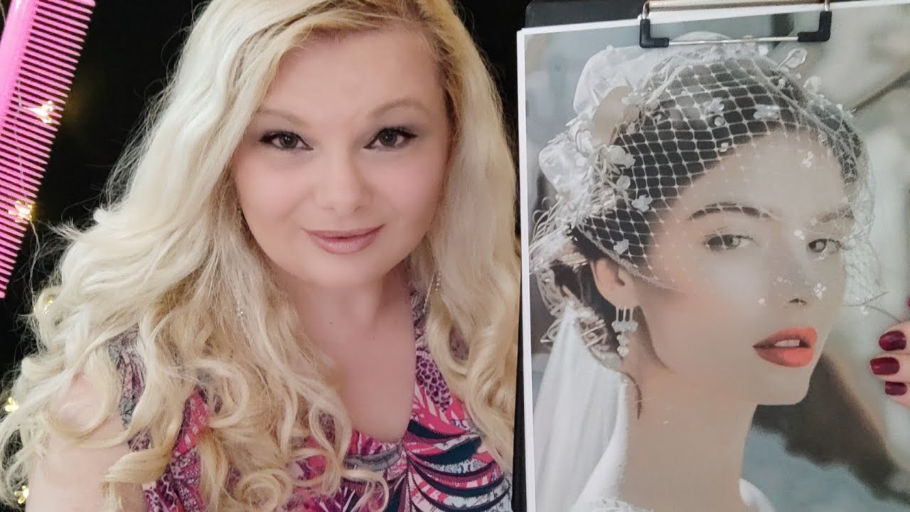 Asmr Wedding Hair Consultation Personal Attention Hair Salon Roleplay !!!!!