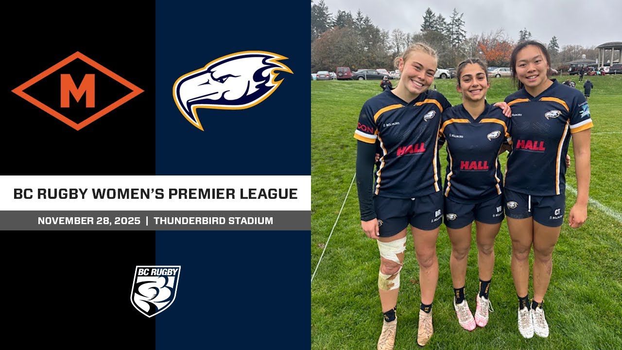 BC Rugby Women's Premier League 🏉 Meraloma RFC @ Thunderbirds [Nov 28, 2025]