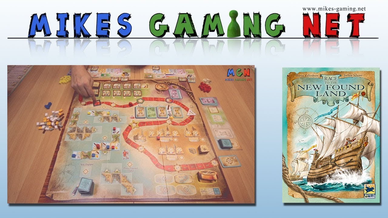 Race to the New Found Land | Verlag: Hans im Glück