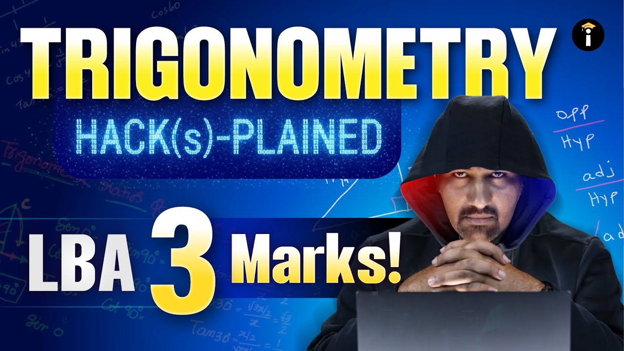 📏 Mathematics : Trigonometry LBA 3 Marks Explained!