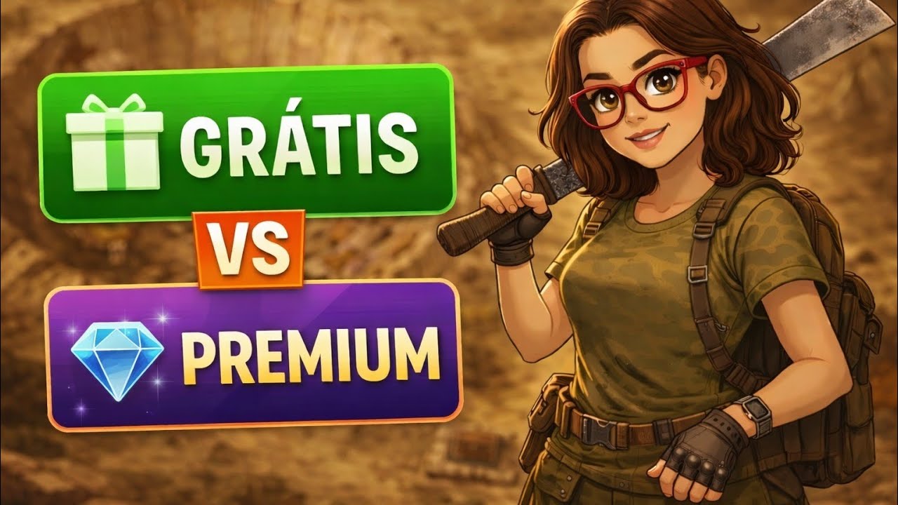 GRÁTIS vs PREMIUM – O Passe de Temporada REALMENTE Compensa? | LDOE - Last Day on Earth 