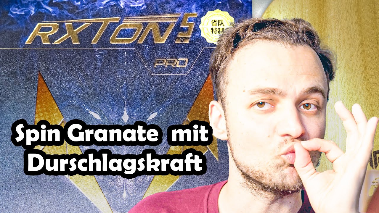 Loki Rxton 5 Pro - China Belag für 20€ mit viel Spin!