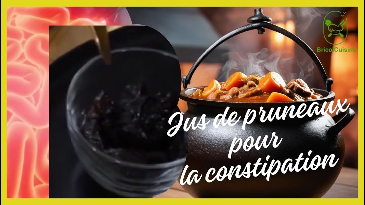 Comment faire du jus de pruneaux pour la constipation