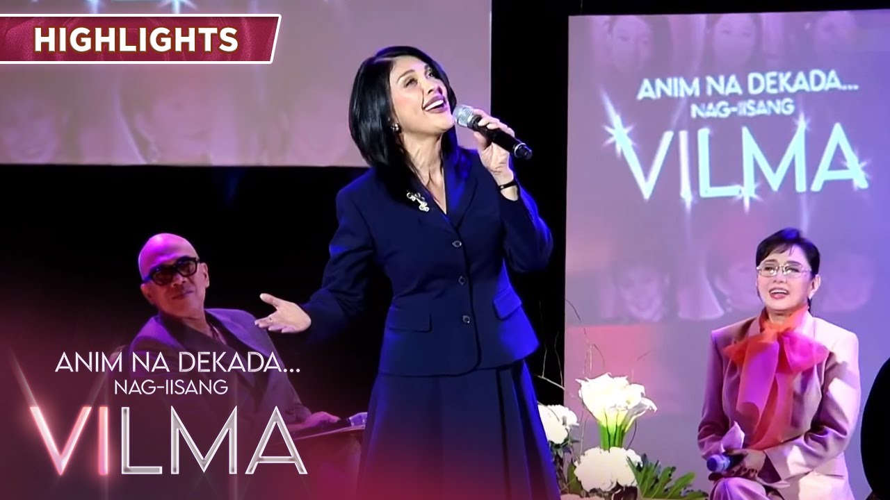 Pops Fernandez dedicates a song to Vilma Santos | Vilma, Anim na Dekada