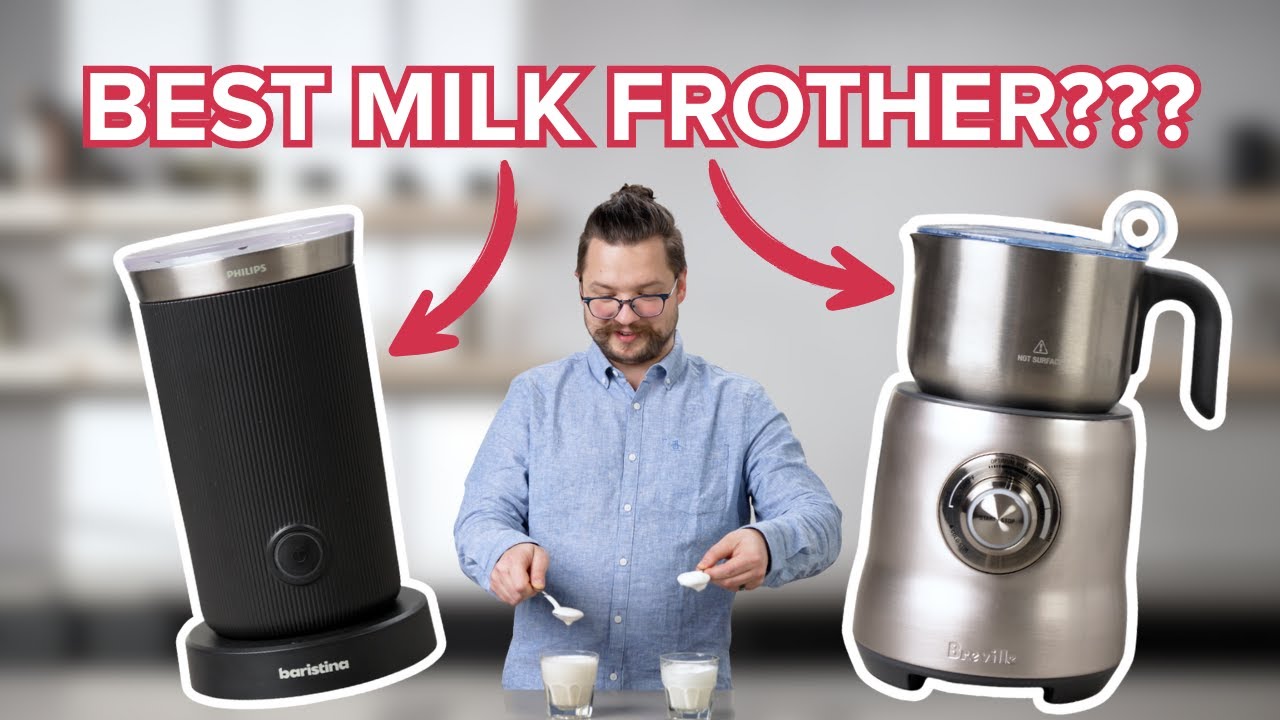 FROTH OFF! Breville Milk Cafe vs Philips Baristina... Which is better?!