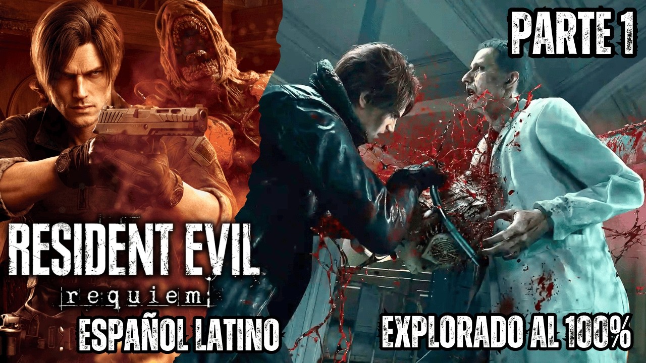 Resident Evil 9 Requiem Juego Completo en español Latino Exploración al 100%