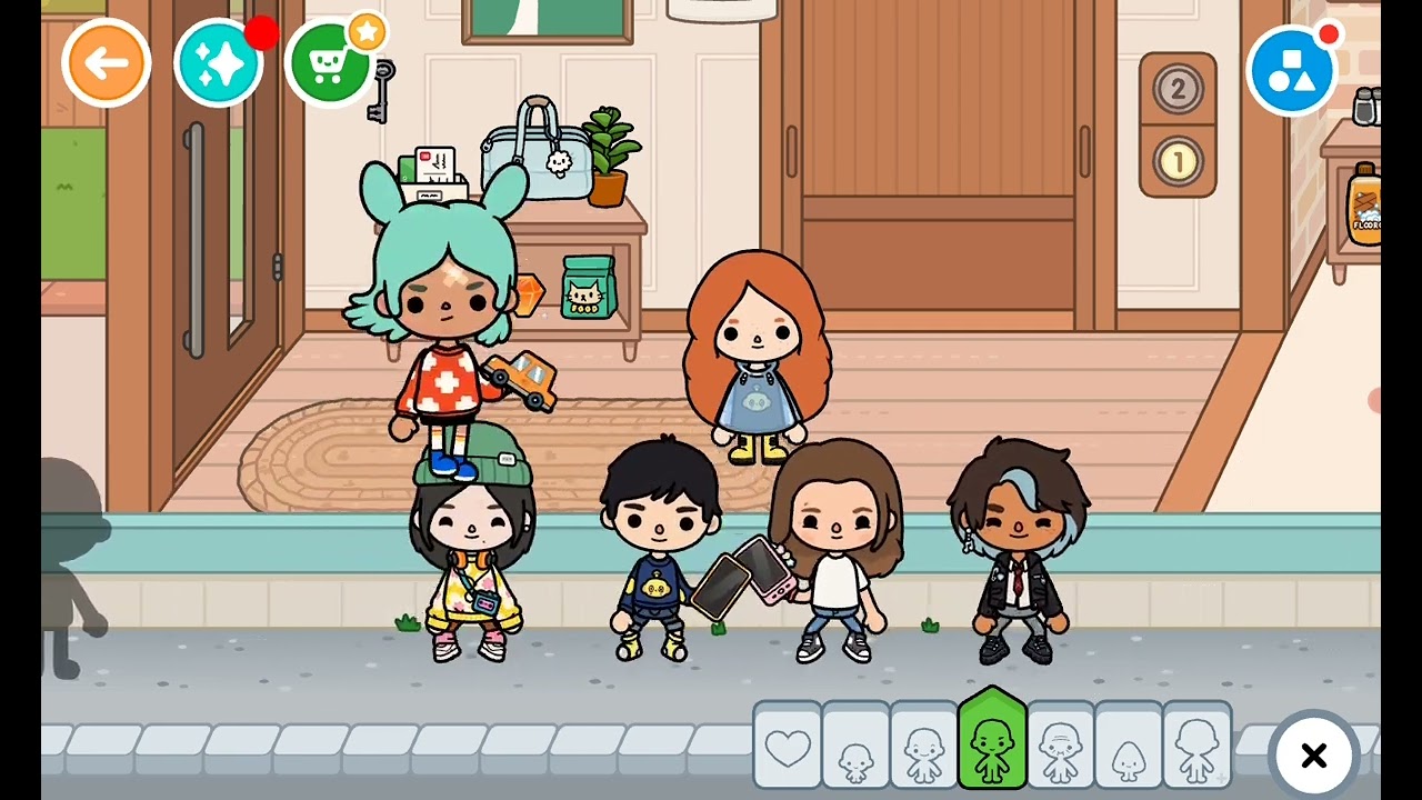 TOCA WORLD'DE EVİMİ TANITIYORUM!