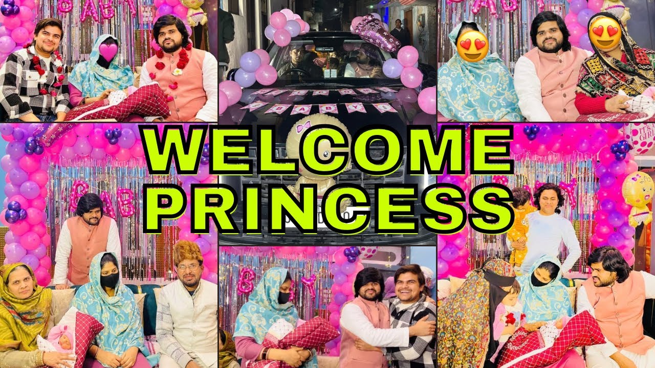 Welcome to home dear princess | Family vlog ❤️ #youtube #vlog