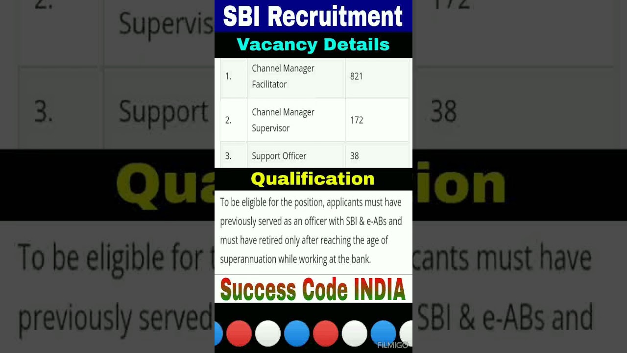 SBI Retired Officer Recruitment 2023 | SBI Recruitment 2023 
