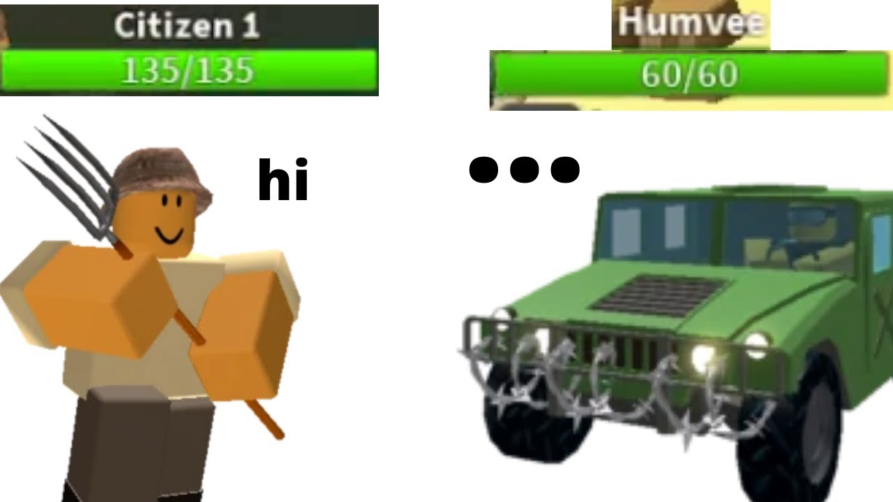 humvee meets citizen 1 (TDS meme)