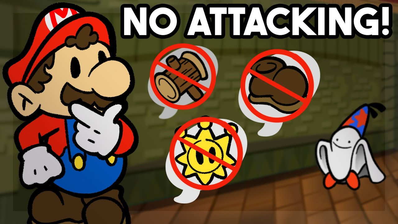 Can You Beat Thousand Year Door Without Attacking?