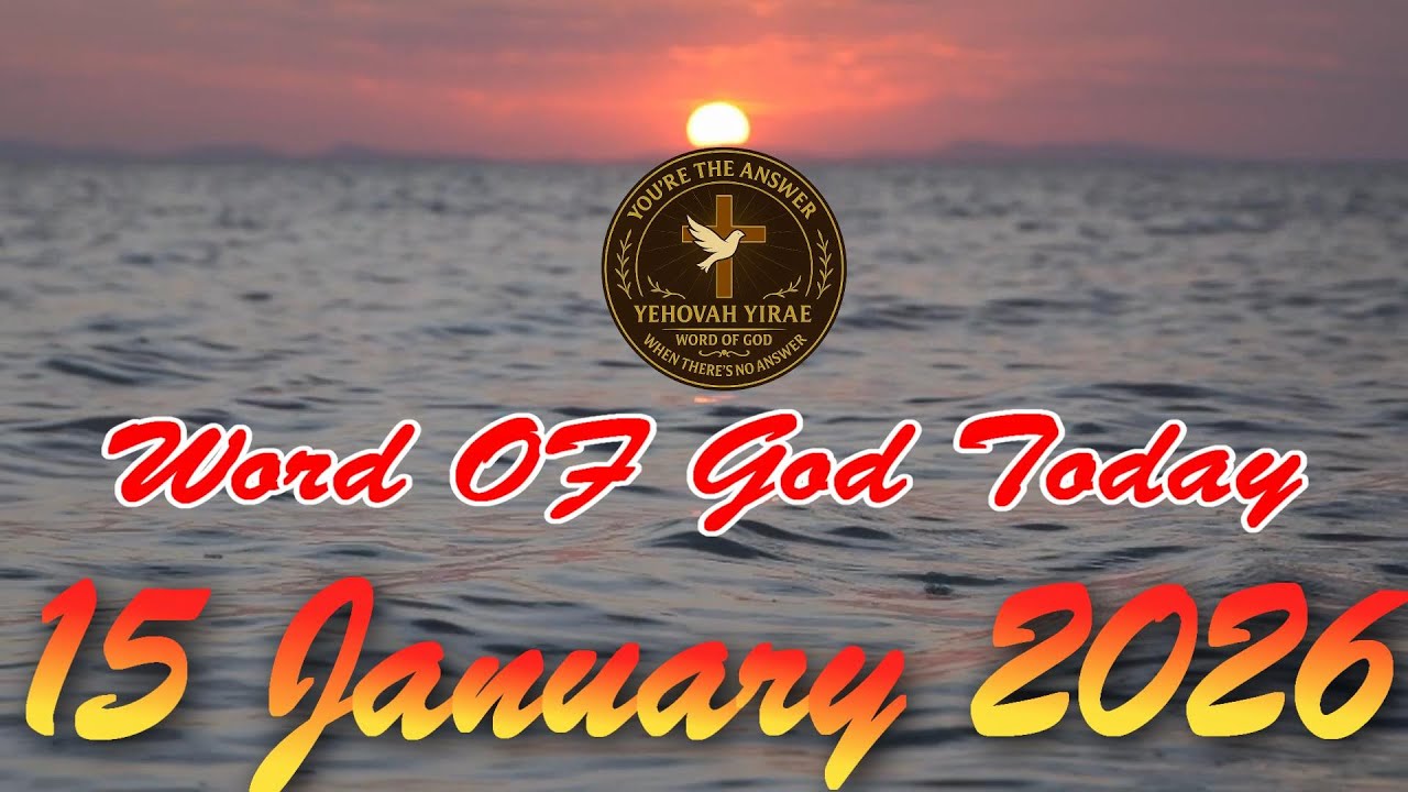 15 January 2026 | Word of God | Daily Bread | Pastor Joshua G.Palmurugan