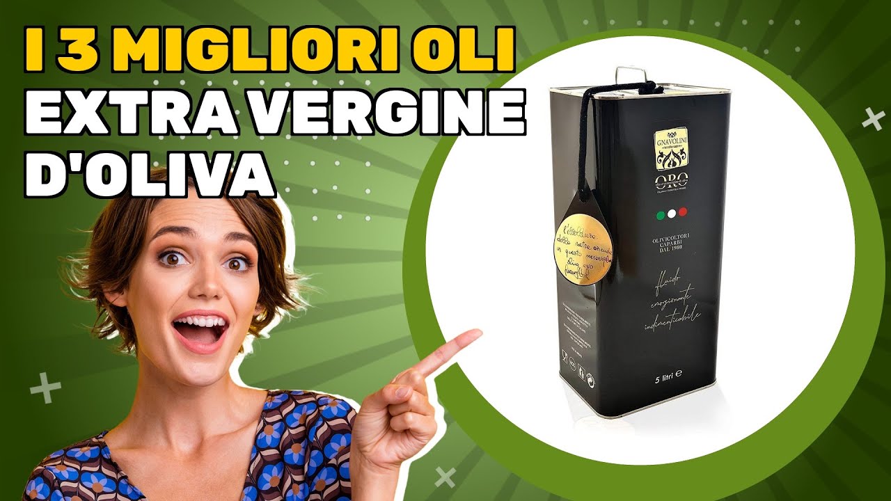 I 3 migliori oli extra vergine d'oliva 2025: confronto facile per una scelta sicura