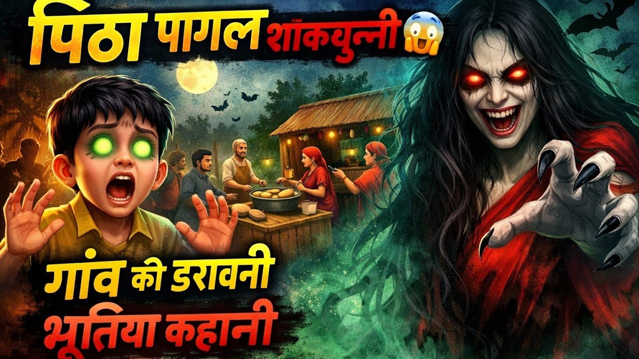“पिठा पागल शाकचुन्नी 😱 | गांव की डरावनी भूतिया कहानी | Bengali Ghost Story in Hindi”