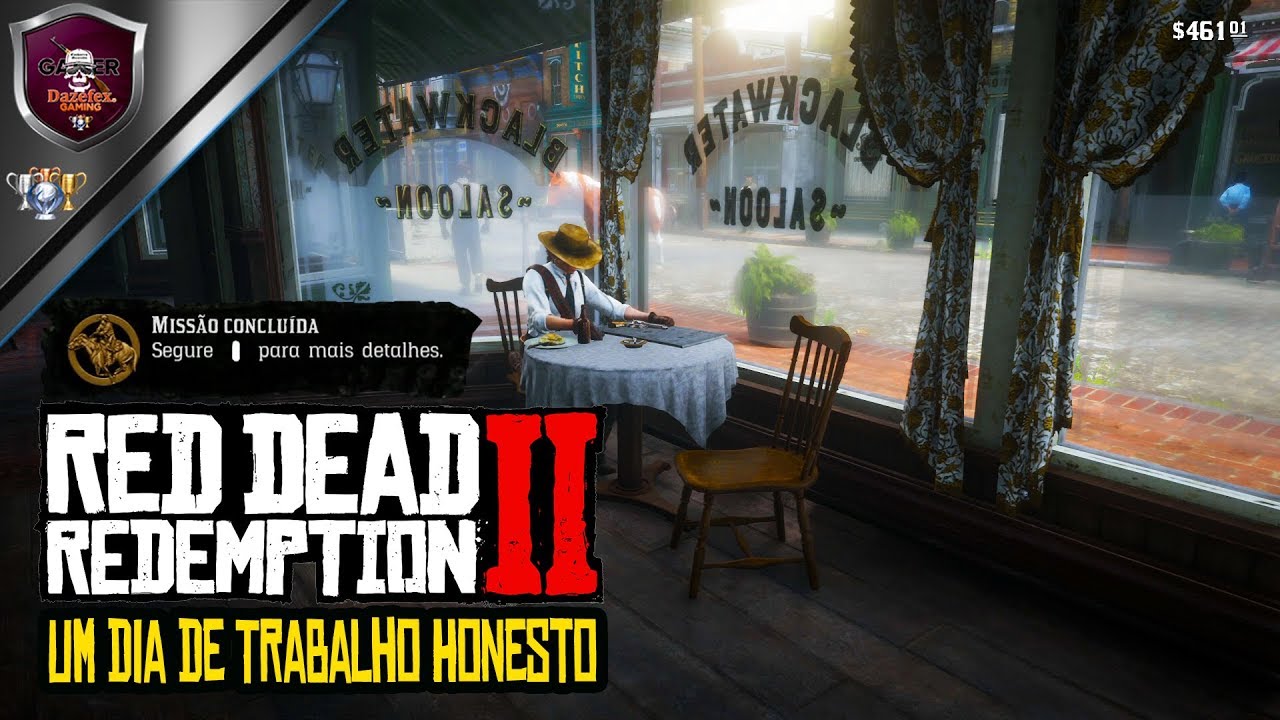 Red Dead Redemption 2 | Um Dia De Trabalho Honesto - Ouro.