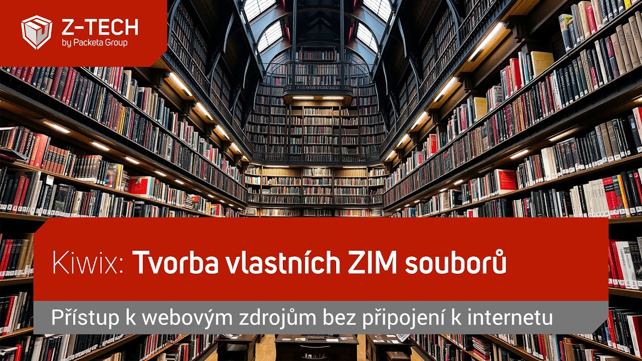 Kiwix: Jak udělat ZIM archiv z libovoln&eacute;ho webu