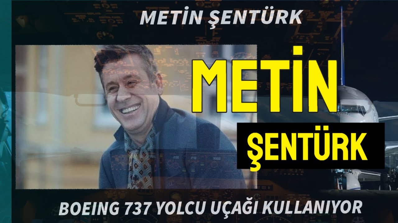 METİN ŞENTÜRK KAPTAN PİLOT KOLTUĞUNDA ✈︎