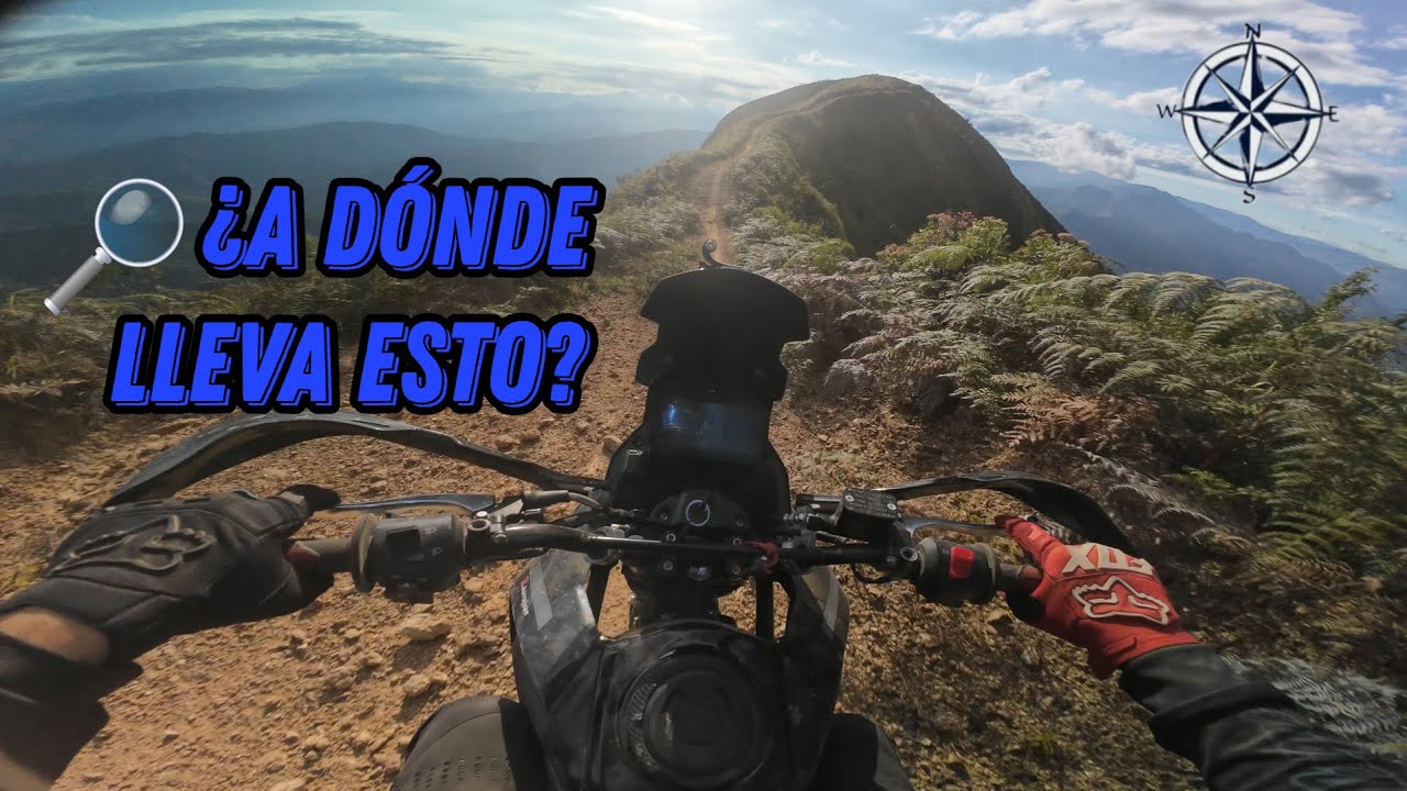 Exploración rural con la TT200: en busca de senderos ocultos en la montaña [Barra juan]