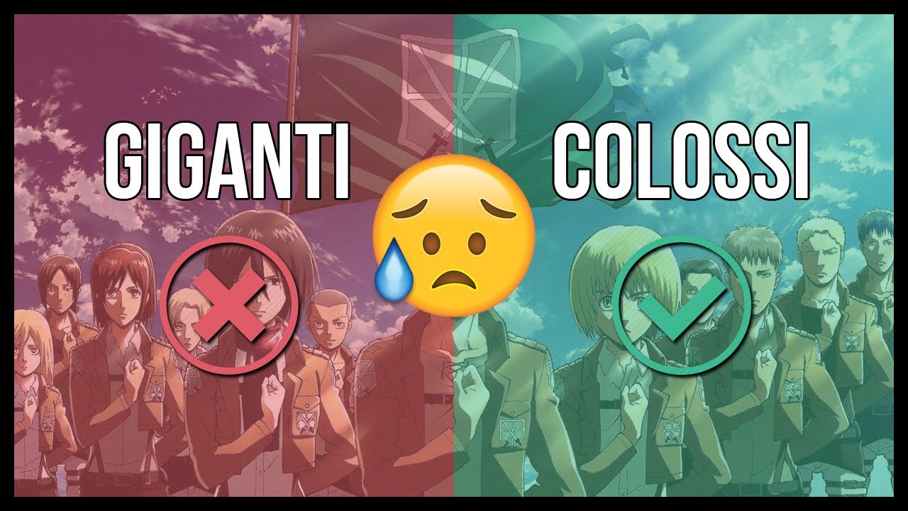 I 9 GIGANTI BY CANNARSI [ATTACK ON TITAN | ITA]