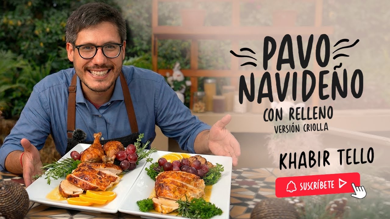 PAVO NAVIDEÑO RELLENO VERSIÓN PERUANA Y CRIOLLA 🎄 || RECETA RÁPIDA Y RIQUÍSIMA