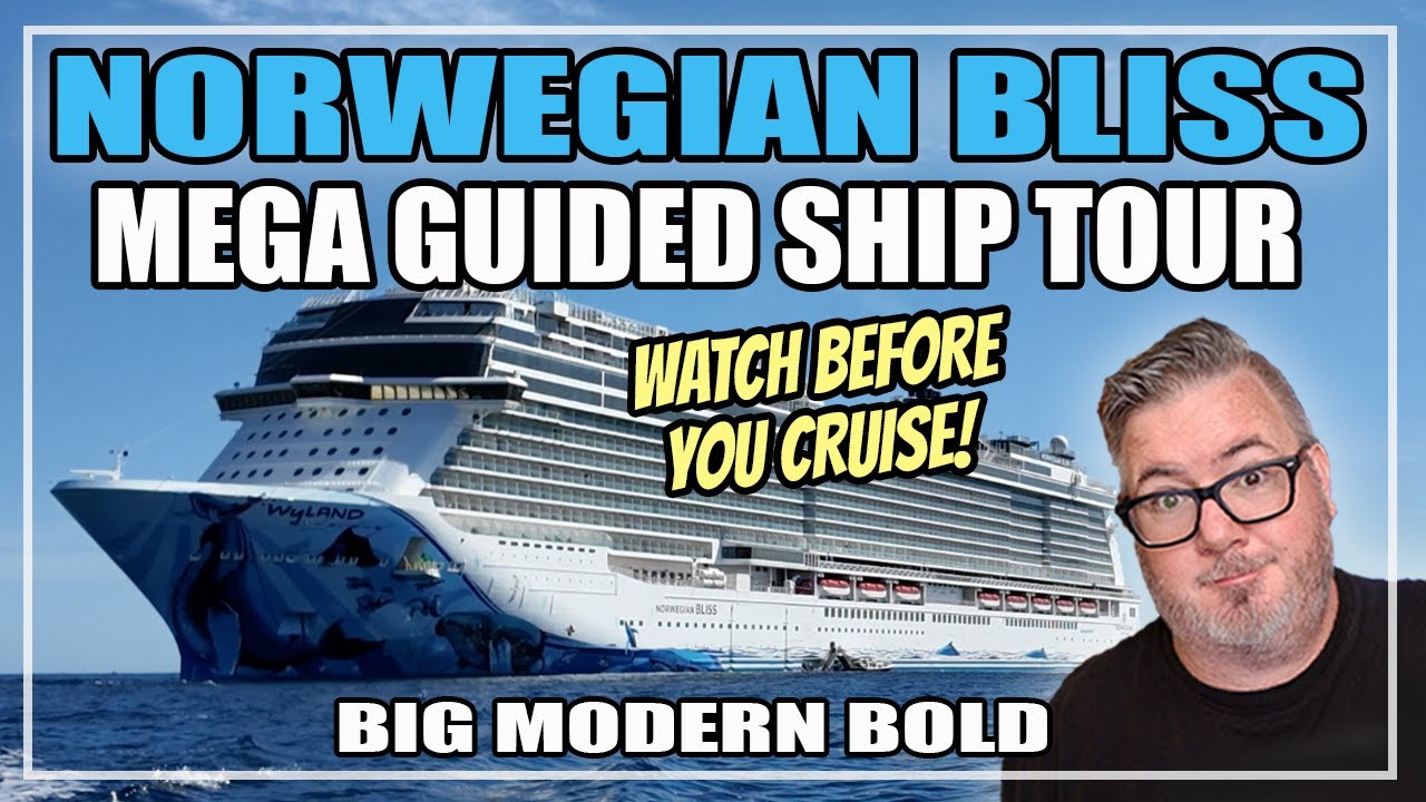 NCL Bliss Ship Tour | Walking Around a 1 Billion Dollar Cruise Ship