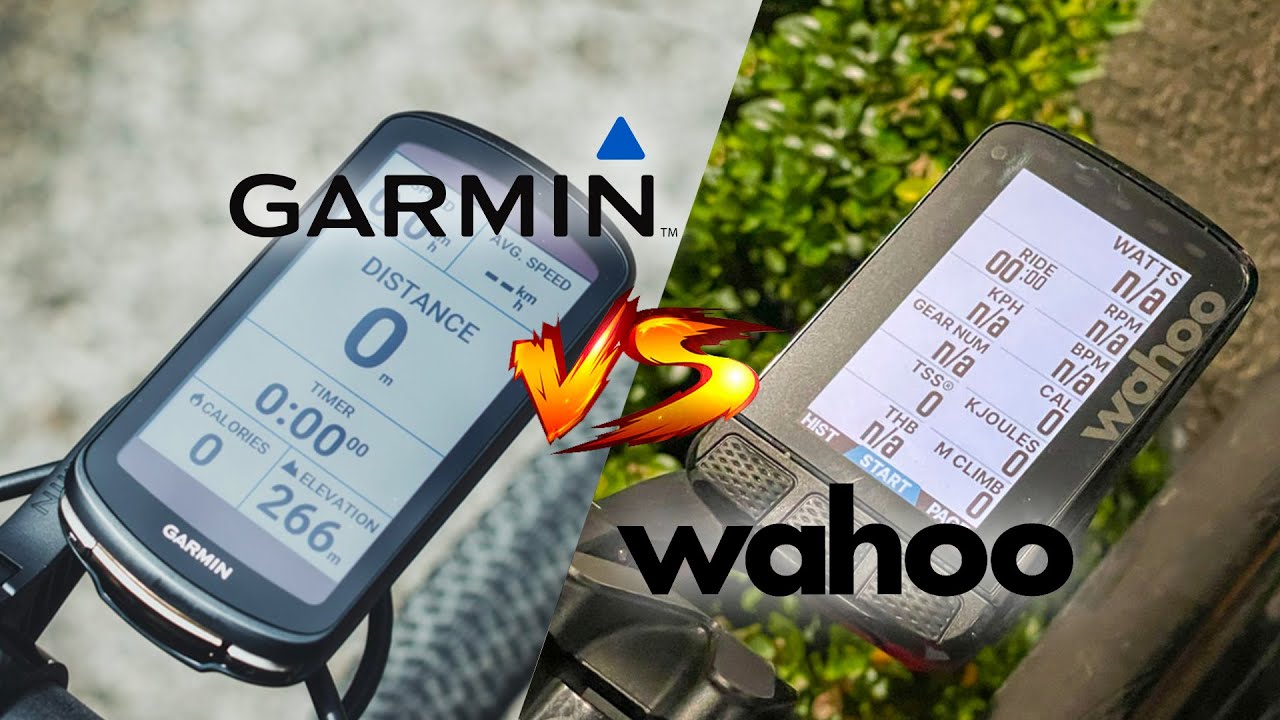 Čo je lepšie? GARMIN VS WAHOO