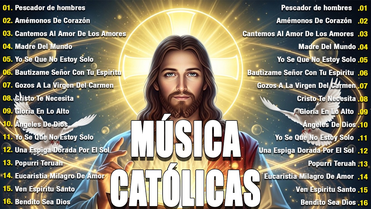 ALABANZAS CATÓLICAS QUE ALIVIAN EL ESTRÉS Y LA ANSIEDAD🌟🌟 MEJORES MÚSICA CATÓLICA 2025