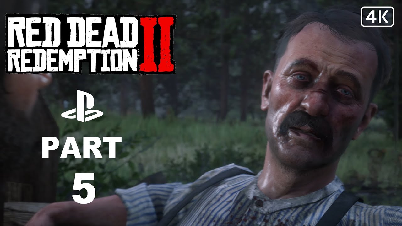 Red Dead Redemption 2 Gameplay Walkthrough Part 5 ( Full Game ) [ 4K ULTRA HD ]