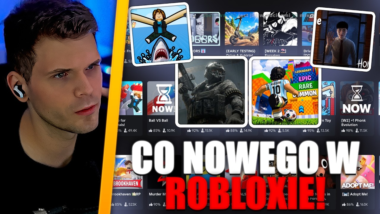 GUCIO I ROBLOX I CO NOWEGO W ROBLOXIE! I NAJLEPSZE MOMENTY STRIMA #1030