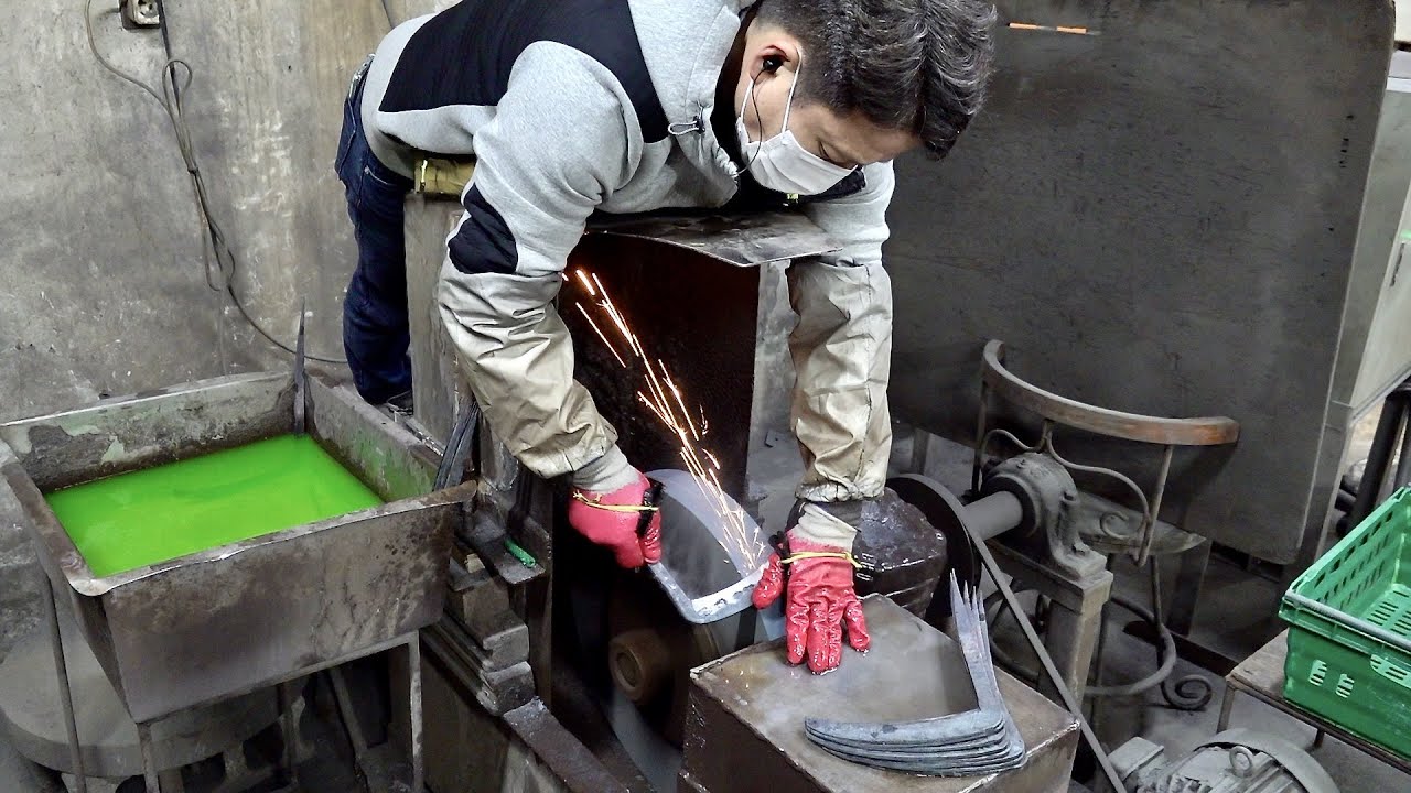 Корейская фабрика серпов, изготовленная кузнецом с 40-летней историей