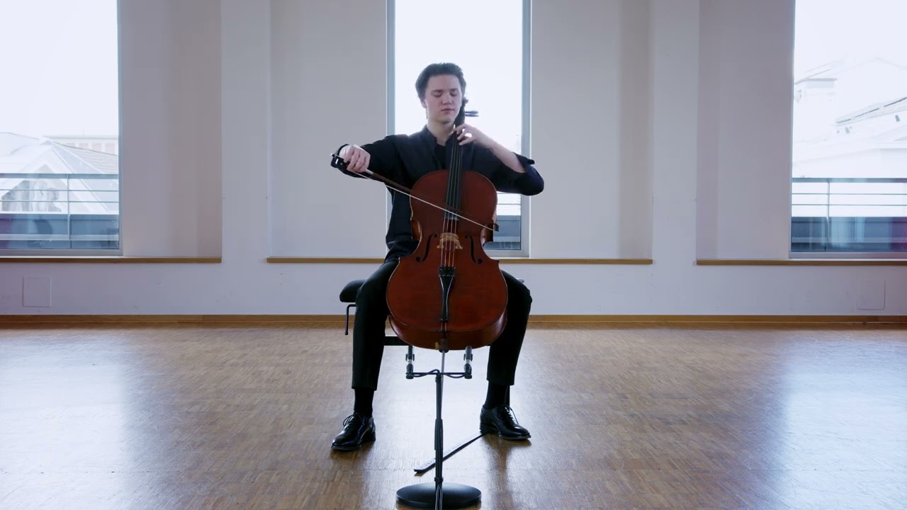 J.S. Bach  -  Cello Suite No.6: Prelude/Allemande