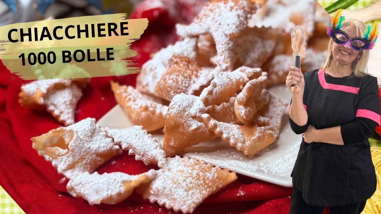 CHIACCHIERE 1000 BOLLE - CENCI SFRAPPOLE FRAPPE