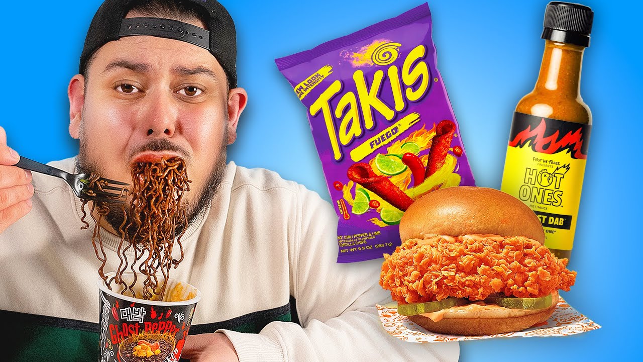 I ate SPICY food until I couldn't anymore..