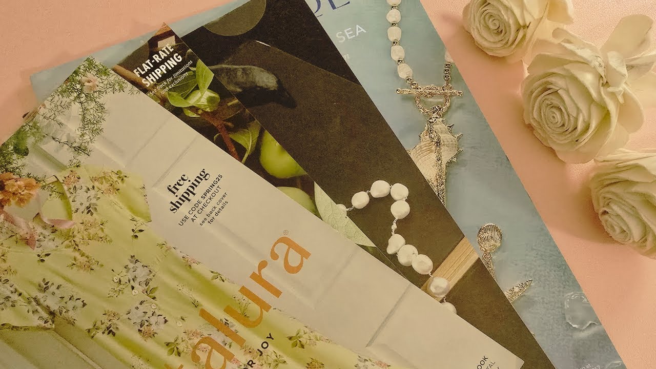 ASMR Catalog Page Turning for Sleep, Study & Relaxation - No Talking