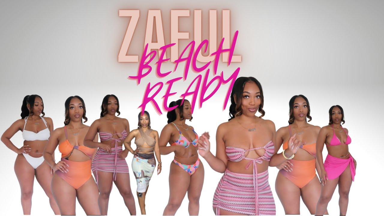 ZAFUL| BIKINI TRY ON HAUL | ZAFUL VACATION HAUL| CURVY GIRL APPROVED