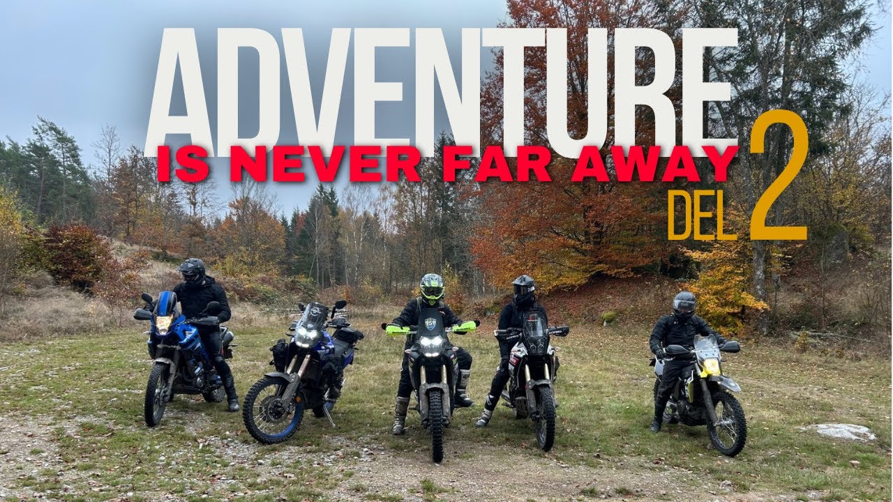 Tenere 700 | KTM 890 | 701  på nya äventyr genom skog & mark - Del 2