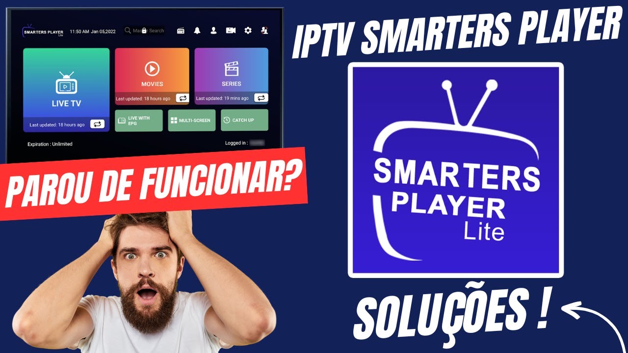 IPTV SMARTERS PRO PAROU DE FUNCIONAR 2025 (SOLUÇÃO PARA SMART LG)