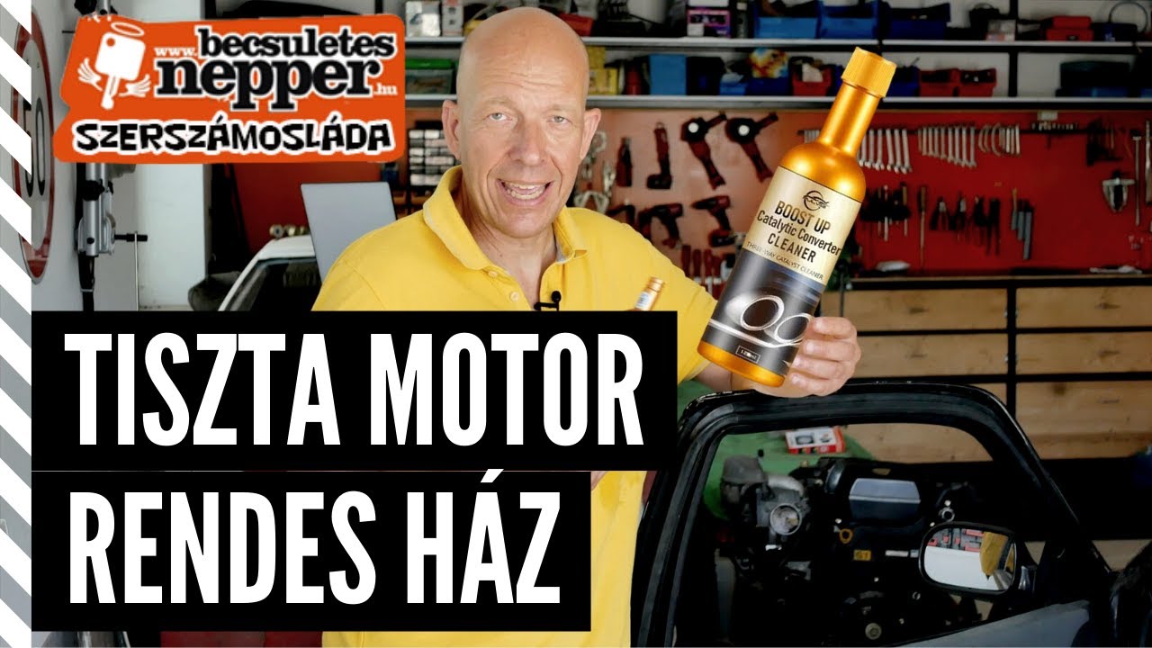 Szerszámosláda-Boost Up Engine Cleaner katalizátor tisztító szer