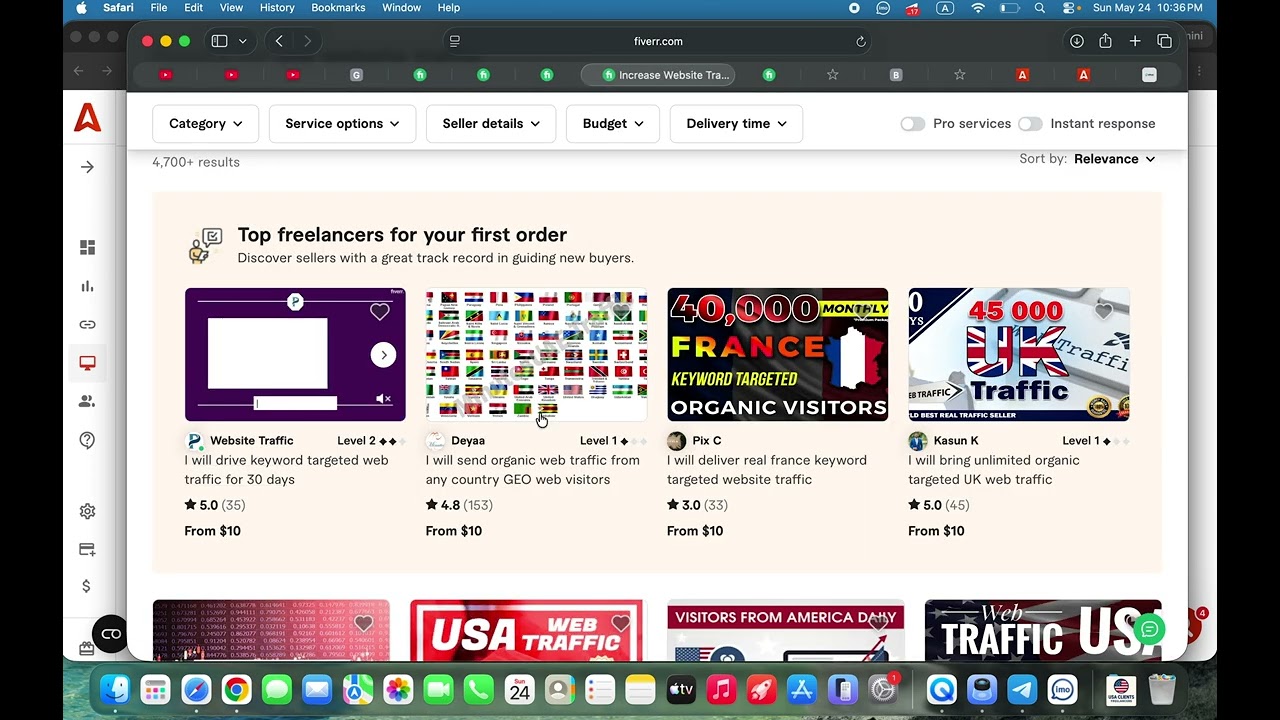 adsterra paid marketing 2026 traffic adu and Fiverr real traffic buy