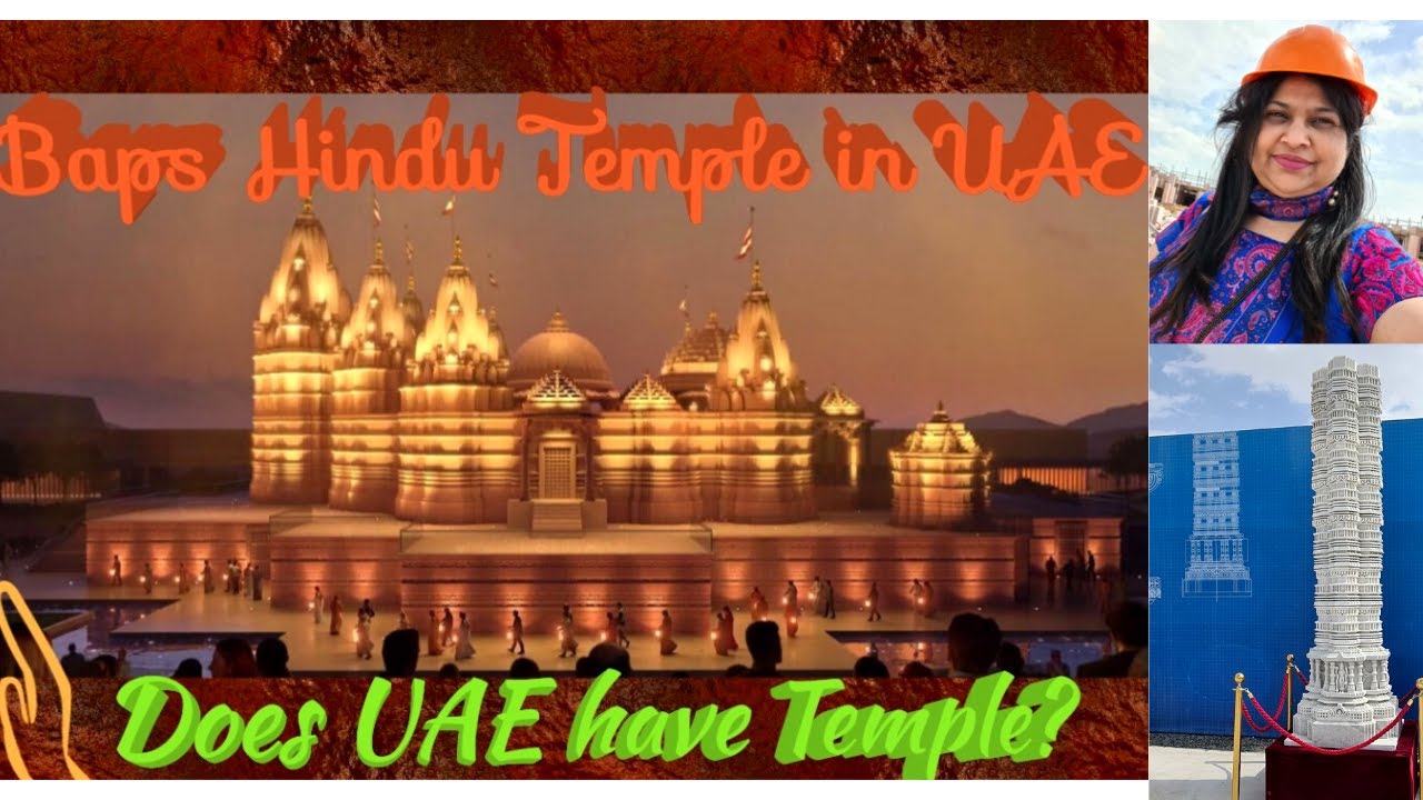 Hindu Mandir Abudhabi | Dubai | UAE BAPS Temple | First Traditional Temple in UAE #mandir