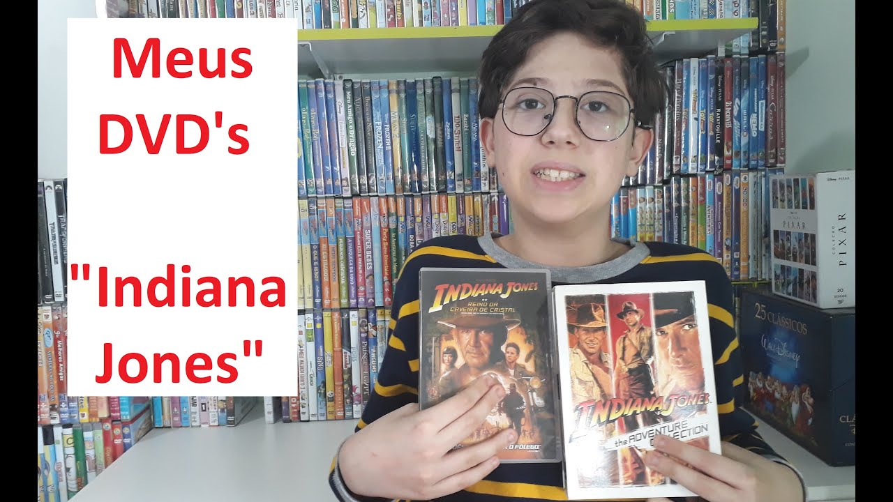 Colecao de DVD's  Indiana Jones  #RenanPituco #DVDS #colecionador #IndianaJones