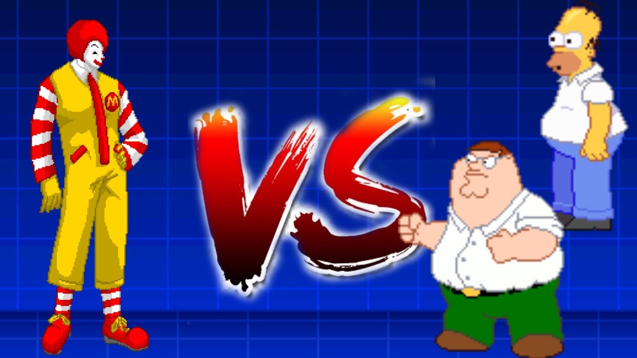 Ronald Macdonald vs Peter y homero (parte 2)