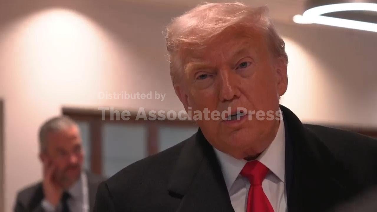 Trump praises 'infinite' Greenland framework deal, 'greatest' Board of Peace 'ever assembled'