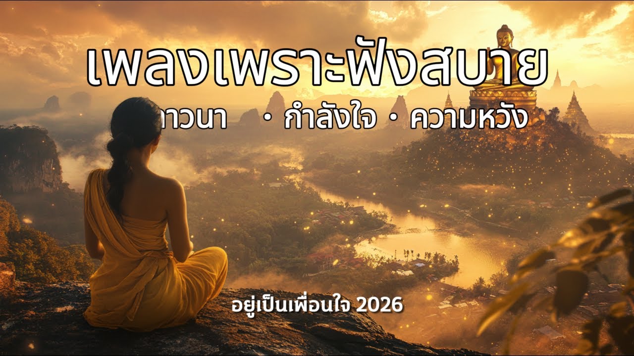 เพลงเพราะ ฟังสบาย สำหรับวันที่อยากให้ใจได้หยุดพัก | Long Play